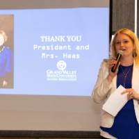 speaker thanks tom and marcia